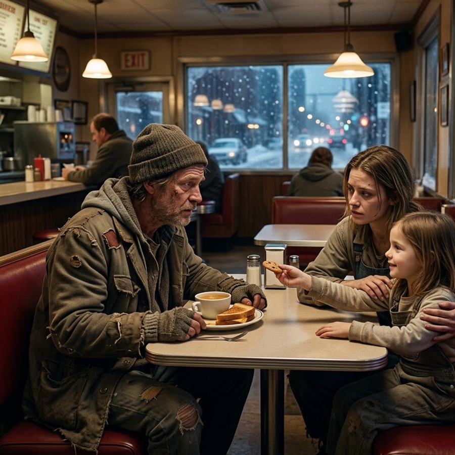 “The Billionaire Who Disappeared From His Own Life—Until He Sat in a Forgotten Diner and a Struggling Mother Looked at Him Like He Still Mattered”