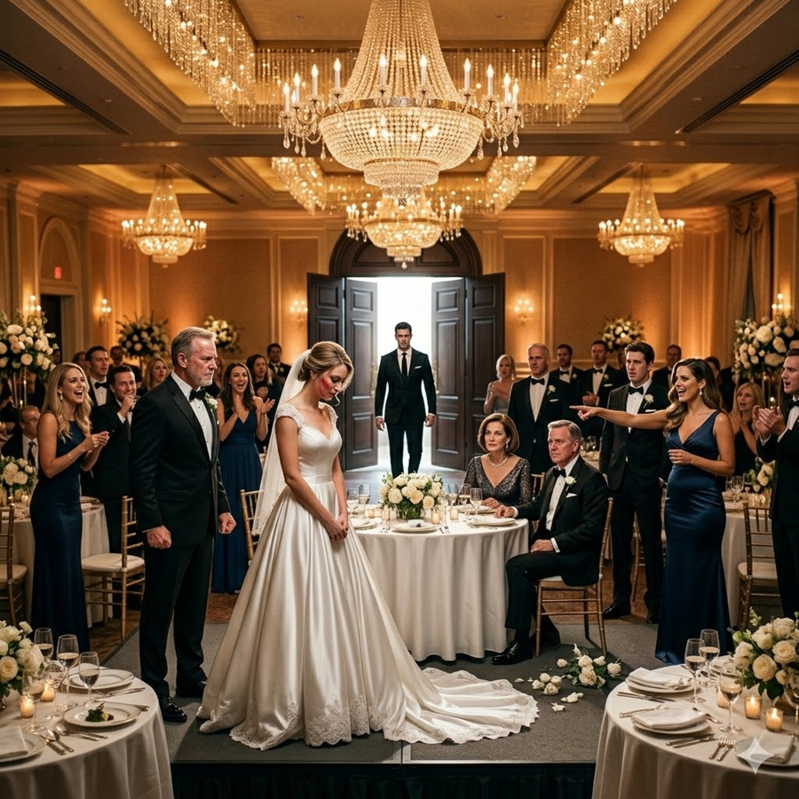My Father Slapped Me at My Brother’s Wedding and Called Me a “Mistake” — Then My Secret Billionaire Husband Walked In and Turned the Entire Room Pale