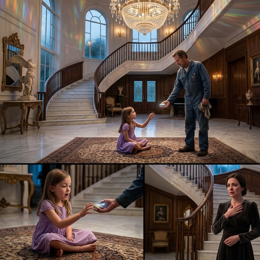 The Billionaire Mother Who Couldn’t Hear Her Own Daughter—Until a Silent Janitor Walked Into Her Mansion With a Secret That Changed Everything