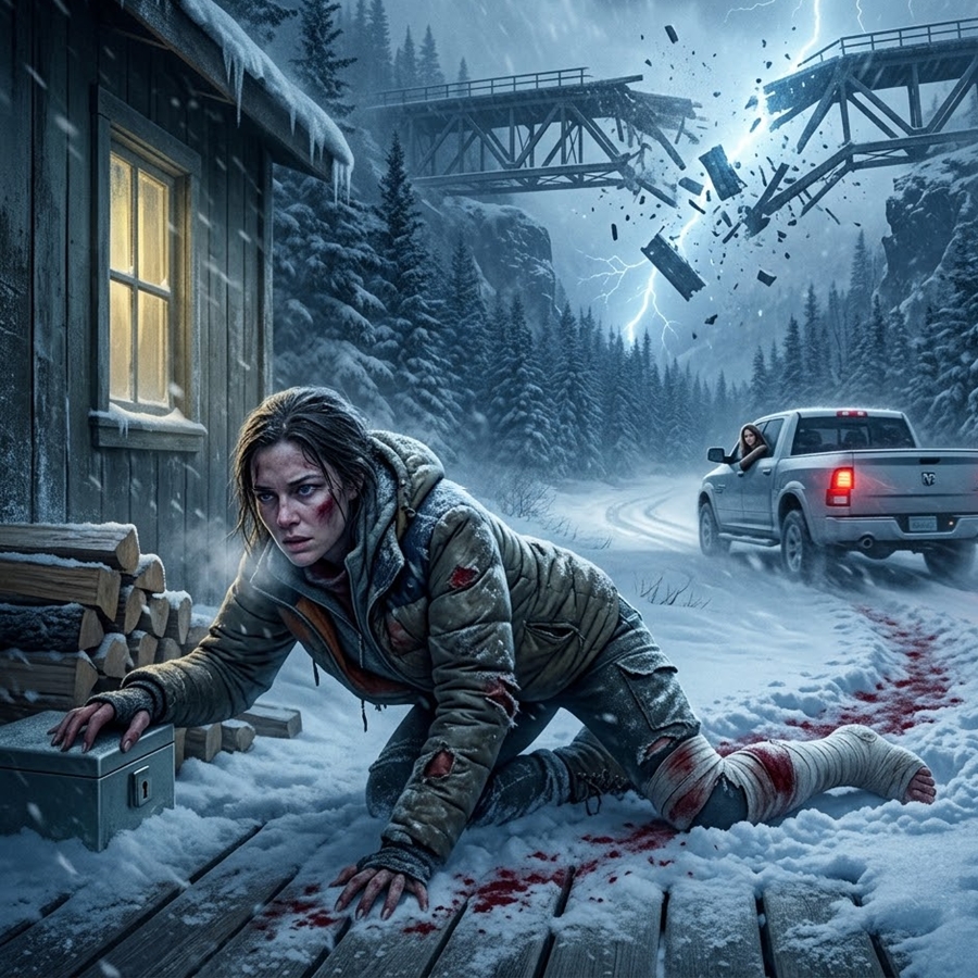 My Husband Beat Me With My Prosthetic Leg and Left Me to Die in a Blizzard—But He Didn’t Know I Controlled the Only Way Out