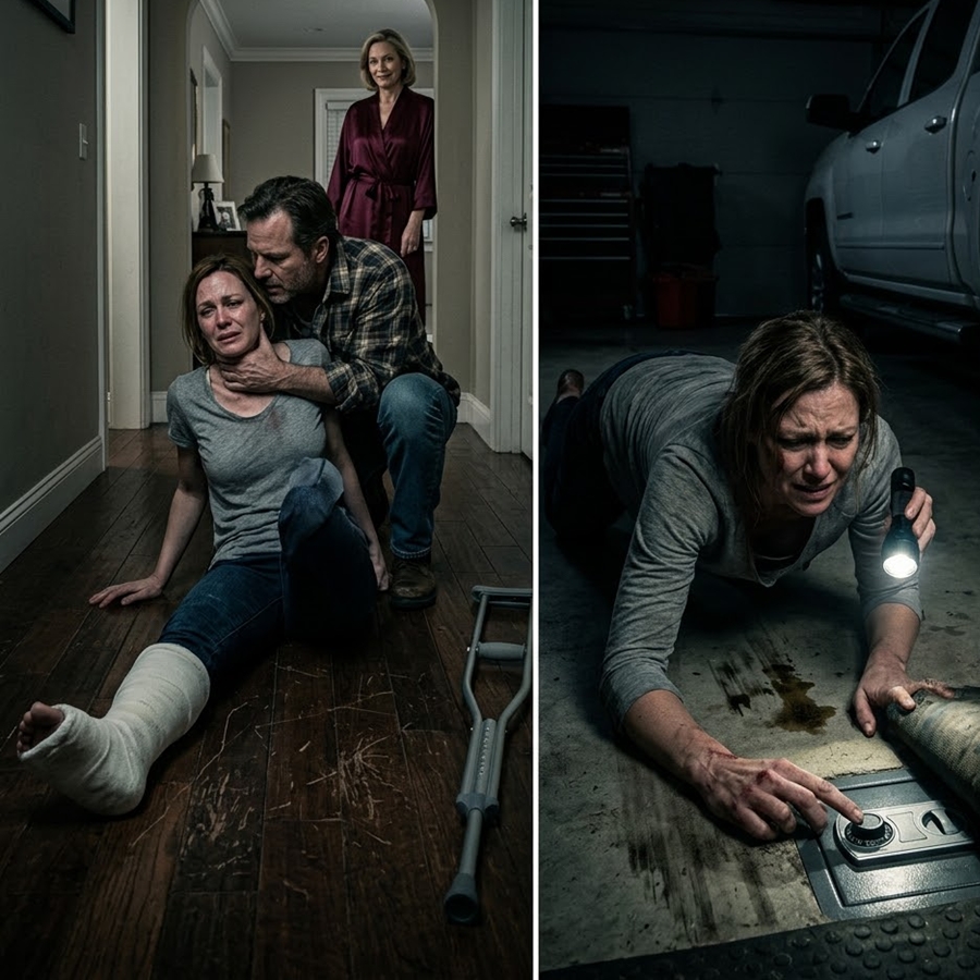 My Husband Dragged Me Into the Garage With a Shattered Femur—What He Didn’t Know Was That I Had Hidden His Financial Crimes Beneath the Floor Beneath Me