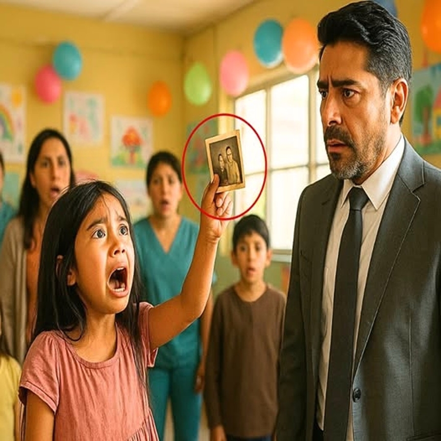 A Billionaire Walked Into an Orphanage to Donate Money—Then a Little Girl Raised a Crumpled Photo and Called Him “Dad” in Front of Everyone