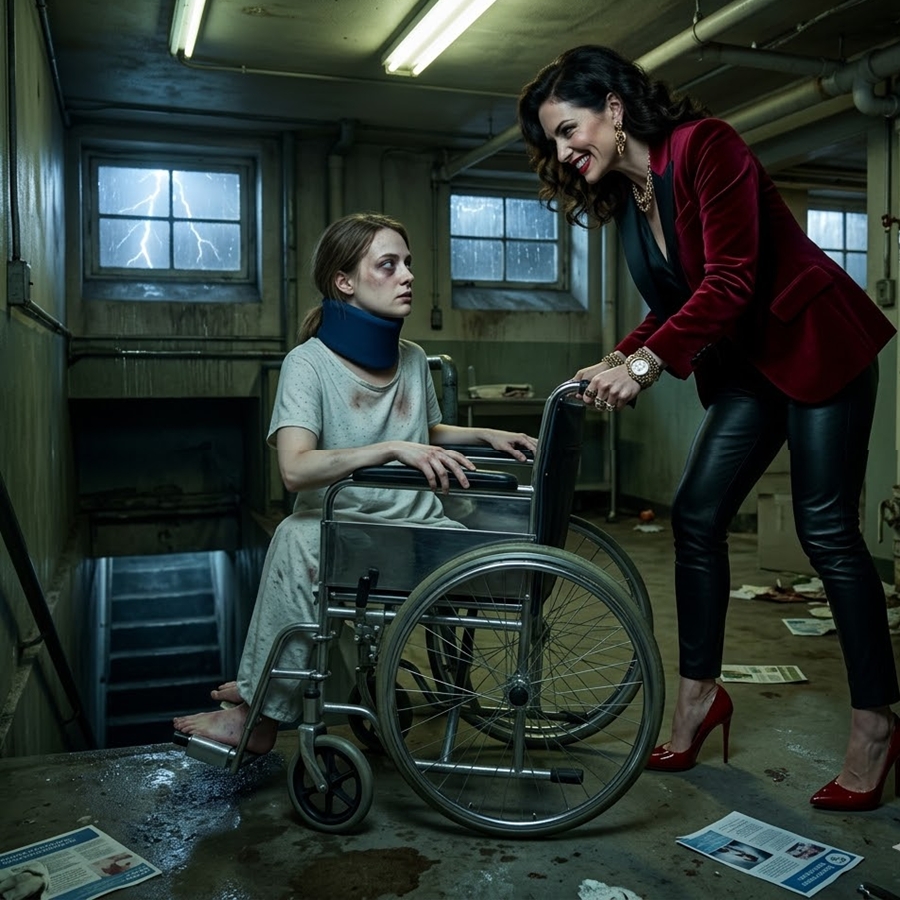“My Sister-in-Law Tried to Push My Wheelchair Down the Basement Stairs After My ‘Accident’ — But She Never Realized I Was Recording Every Word”