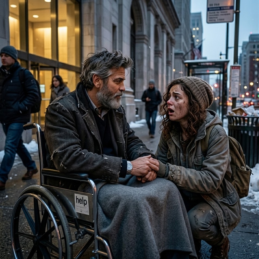 “A Poor College Girl Fell in Love With a ‘Homeless Man’ in a Wheelchair—When a Black Car Stopped and He Whispered ‘Hello, Lila,’ Her Entire Reality Collapsed”