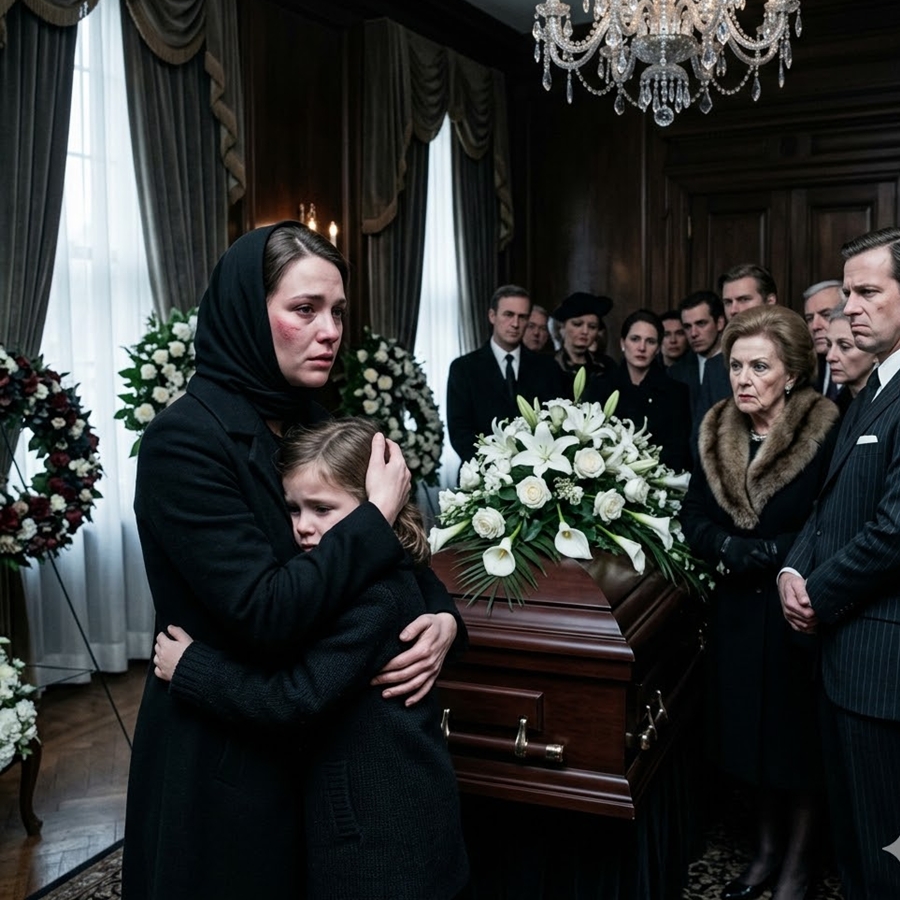 At My Husband’s Funeral, They Slapped My Son and Threw Us Out—Two Hours Later, They Were Begging Me to Stop… But By Then, I Had Already Made the Call That Changed Everything