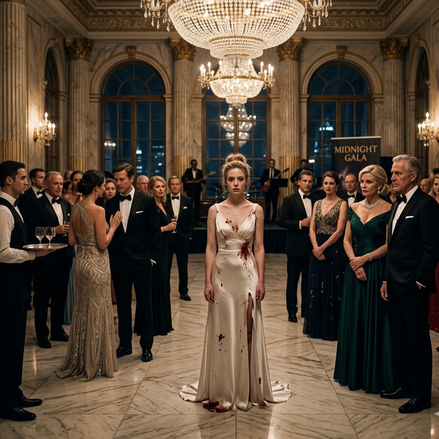 She Walked Out of the Gala in a Ruined White Gown—By Midnight, Her Family’s Billion-Dollar Empire Was Begging Her to Come Back…