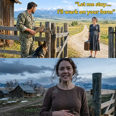 A Pregnant Woman Showed Up at a Broken Farm with Nothing—Then the Former SEAL Opened the Gate