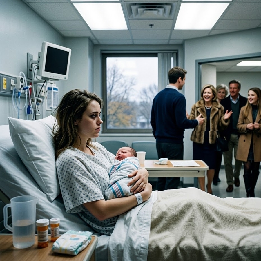 I Had Just Given Birth When My Husband Told Me to Take the Bus Home—Two Hours Later, Everything He Built Started Falling Apart After Three Phone Calls I Made in Silence