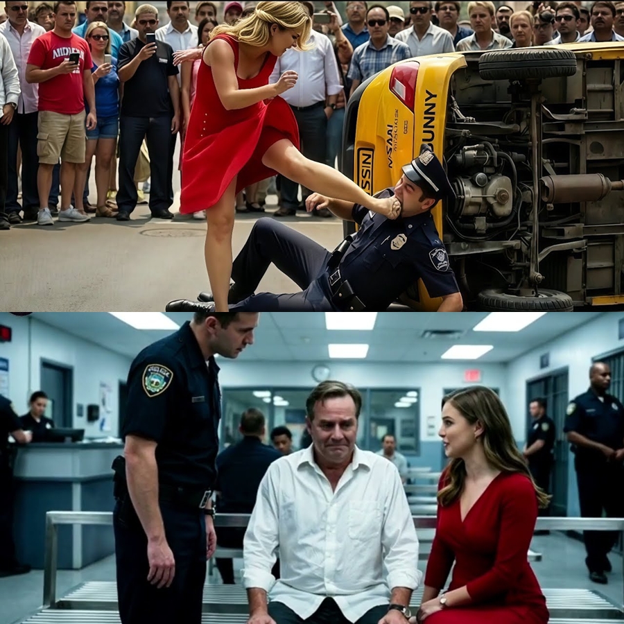 The Police Captain in a Red Dress Let a Corrupt Sergeant Lock Her Up