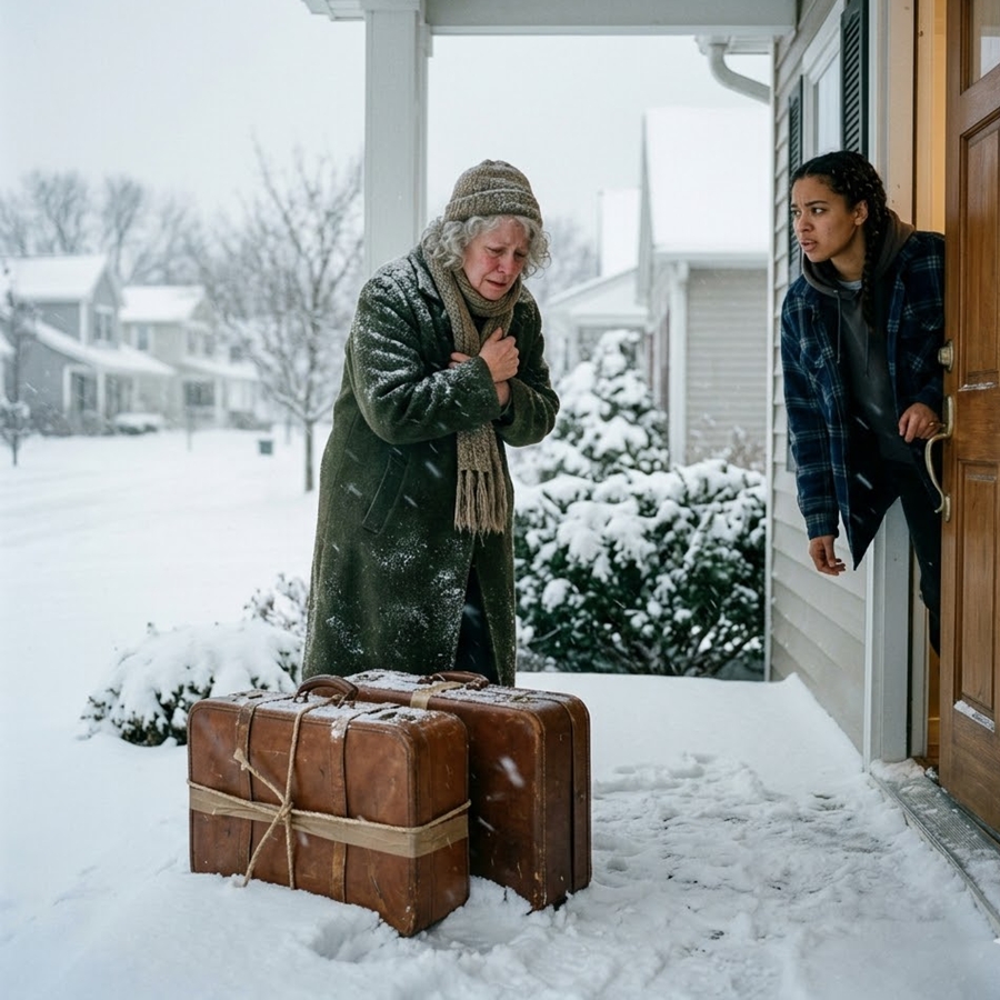 My Parents Abandoned My 78-Year-Old Grandmother in -38°F Weather and Left Her on My Porch—So I Made One Call That Turned Their Entire World Upside Down, and Two Weeks Later They Were Screaming Outside My Door