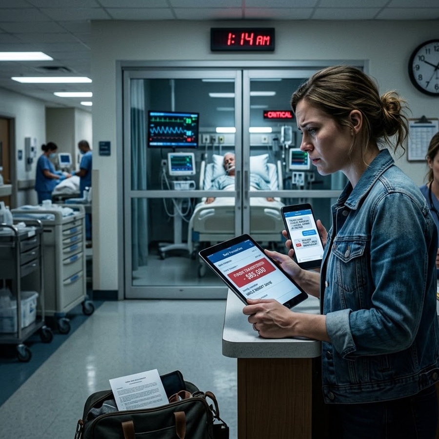 “While Her Grandfather Was Dying in ICU, Her Family Stole $990,000—What They Didn’t Know Was She Was the Only One Legally Allowed to Freeze Everything… and She Did It With One Phone Call”