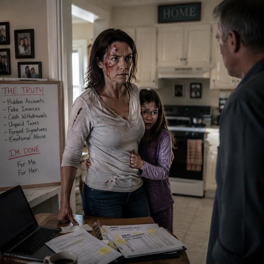 ““PAY HER RENT OR GET OUT!” THEY SCREAMED AS HER DAUGHTER WATCHED HER BLEED—BUT WHEN SHE SMILED AND SAID ‘OPEN THE DOOR,’ EVERYTHING THEY STOLE FROM HER LIFE CAME KNOCKING BACK”