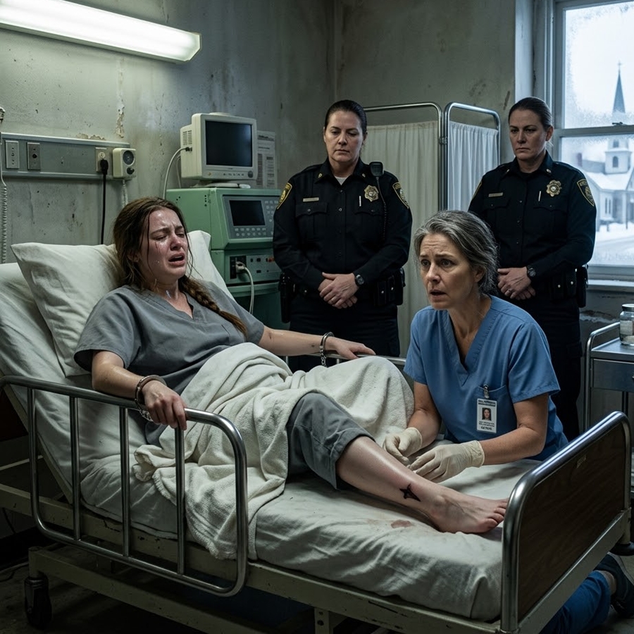 The Prisoner Went Into Labor in Chains — But When the Doctor Saw the Scar on Her Ankle, She Turned Pale