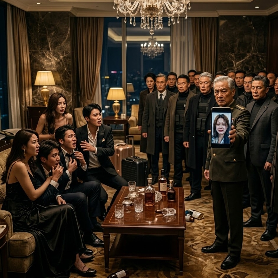 My Granddaughter Sent Me a Cry for Help From a VIP Party — Ten Minutes Later, Thirty Intelligence Officers Walked Into the Penthouse and Turned the Celebration Into Silence