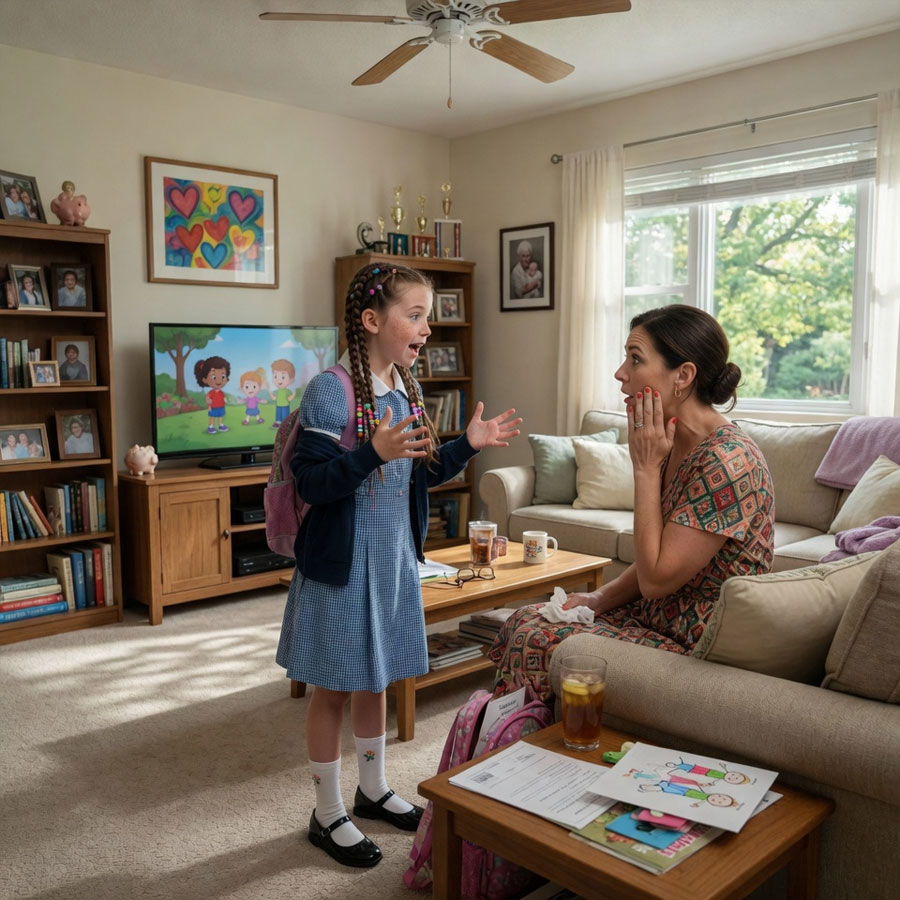 The Whistleblower in Pigtails: How My Seven-Year-Old Turned a School Debate Into a Family Takedown