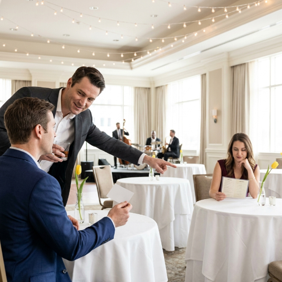 They Paired Me With the Wrong Woman at a Singles Mixer — So I Walked Toward Her Anyway
