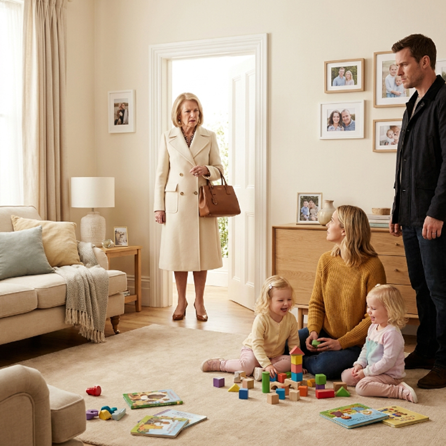 He Ignored His Housekeeper for Four Months — Then He Found Her Holding His Daughters