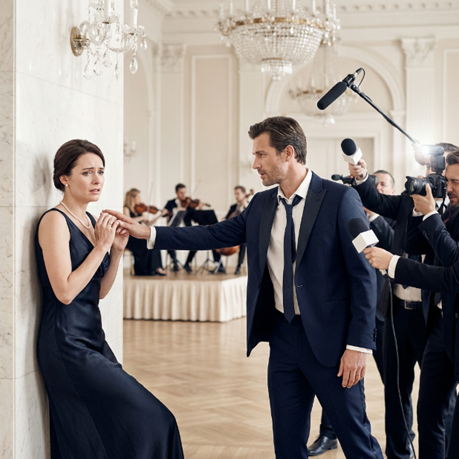 A Stranger at a Gala Called Her His Wife — Then Everything She Built Collapsed
