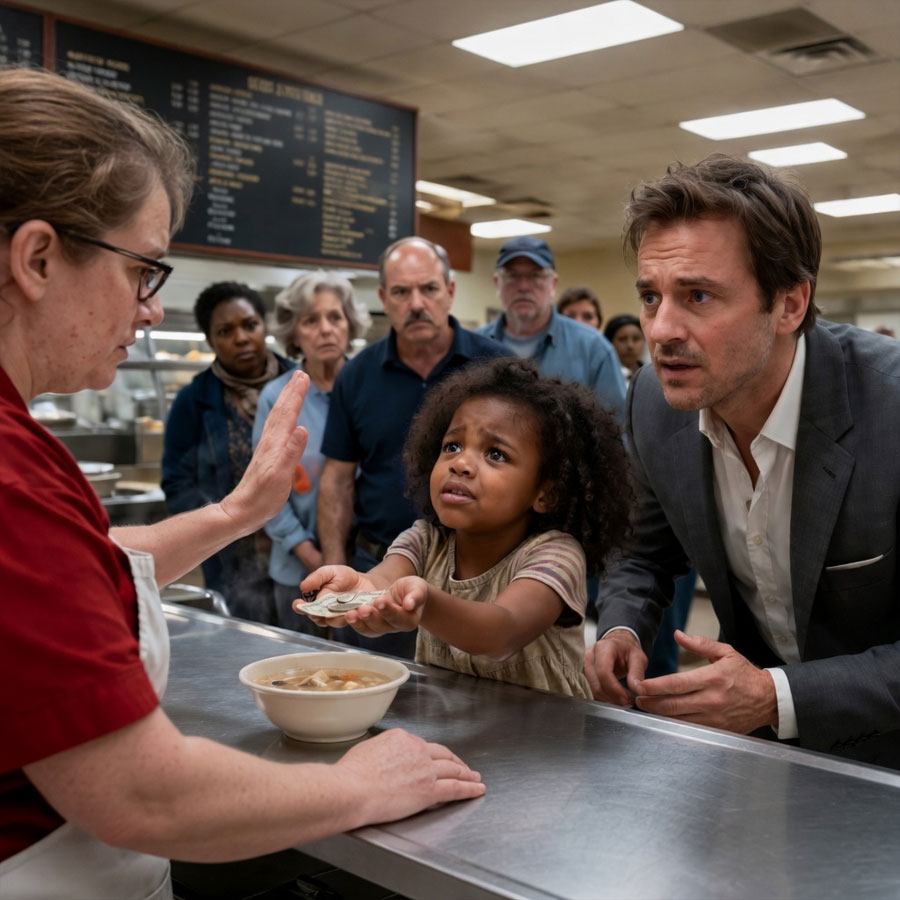 The Cost of a Bowl of Soup: How a Little Girl’s $3.75 Saved a Billionaire’s Soul