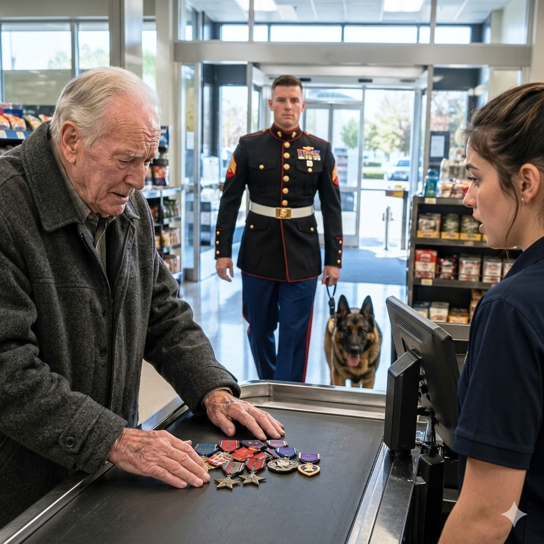 The Marine and His Loyal Dog Who Saved a Starving SEAL’s Silver Star