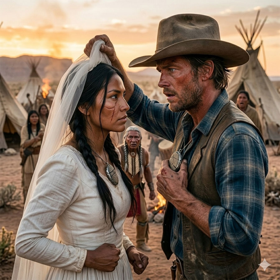 The Cowboy Lifted His Bride’s Veil—And Found the Pendant From His Mother’s Disappearance