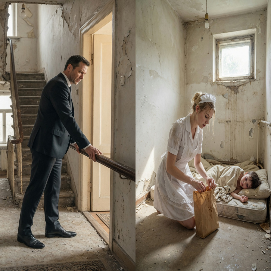 The Mafia Boss Followed His Maid Home And Found Something He Never Expected