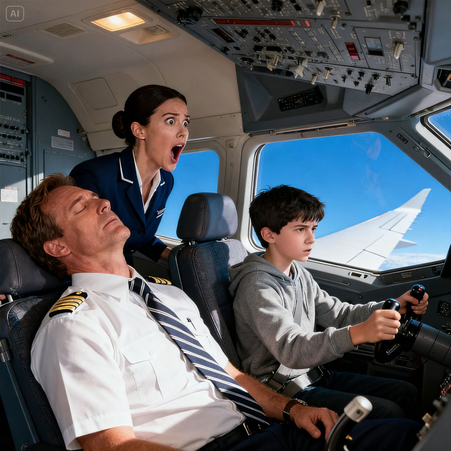 Altitude is a Promise: The 11-Year-Old Who Landed Delta Connection 2208