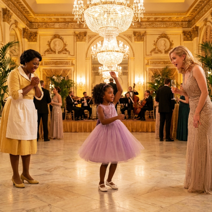 The Maid’s 3-Year-Old Wasn’t Invited—Then She Walked Onto the Stage Alone