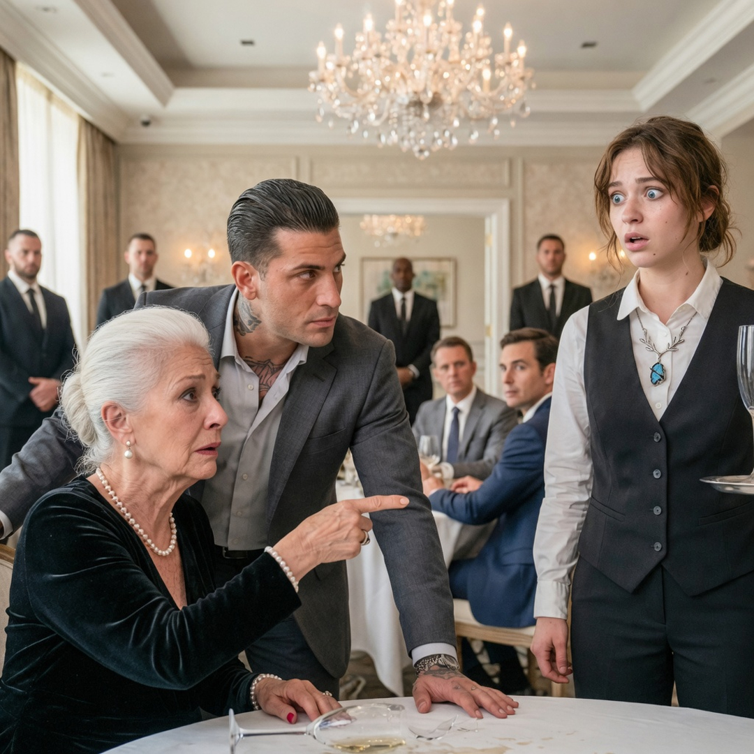 When the Waitress Heard a Mafia Matriarch Scream ‘Daughter,’ Her Whole World Exploded