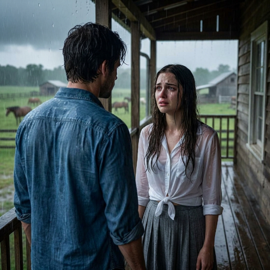 A Runaway Knocked on My Gate in the Rain—Then the Past She Was Fleeing Finally Found Her