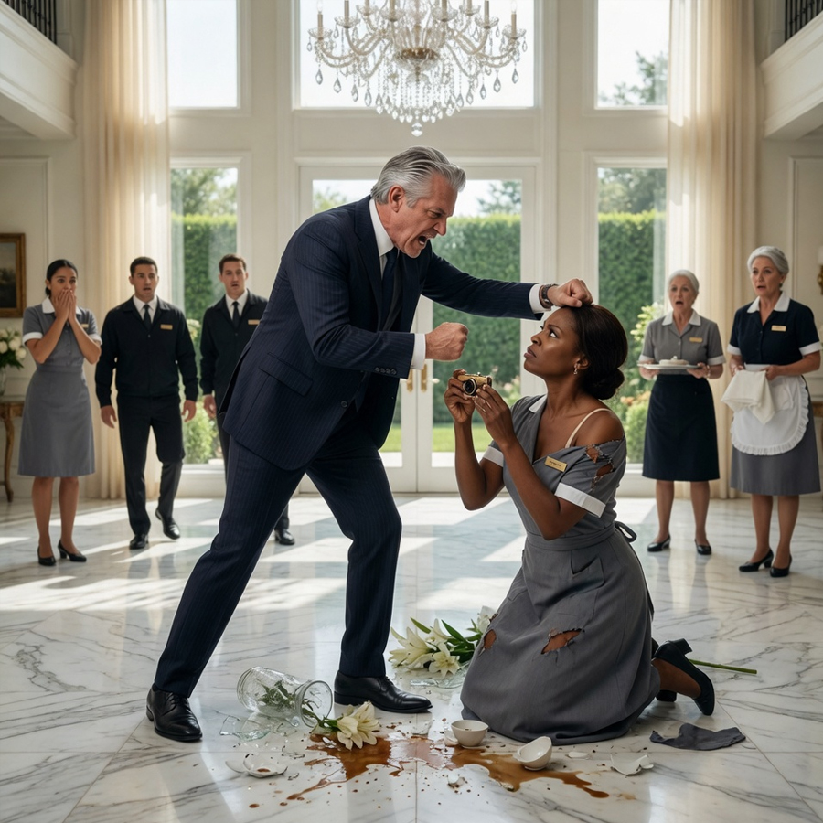 The Billionaire Grabbed My Hair And Dragged Me Across Marble. Then I Screamed One Word