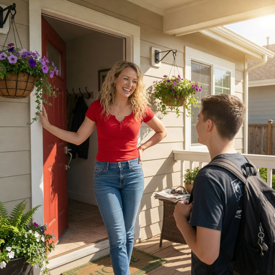 He Thought It Was Just Another Grocery Delivery. Then the Door Opened.