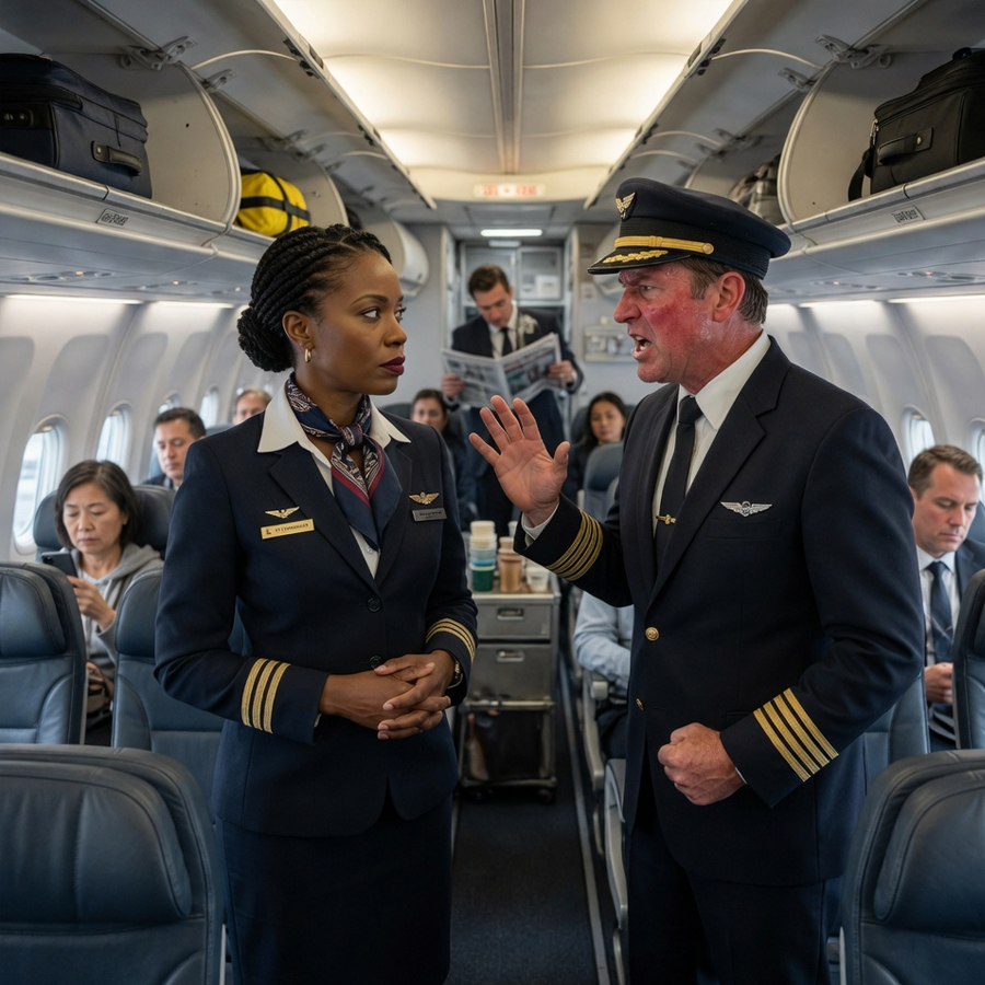 The Pilot Slapped Her Hand and Didn’t Know Who She Really Was