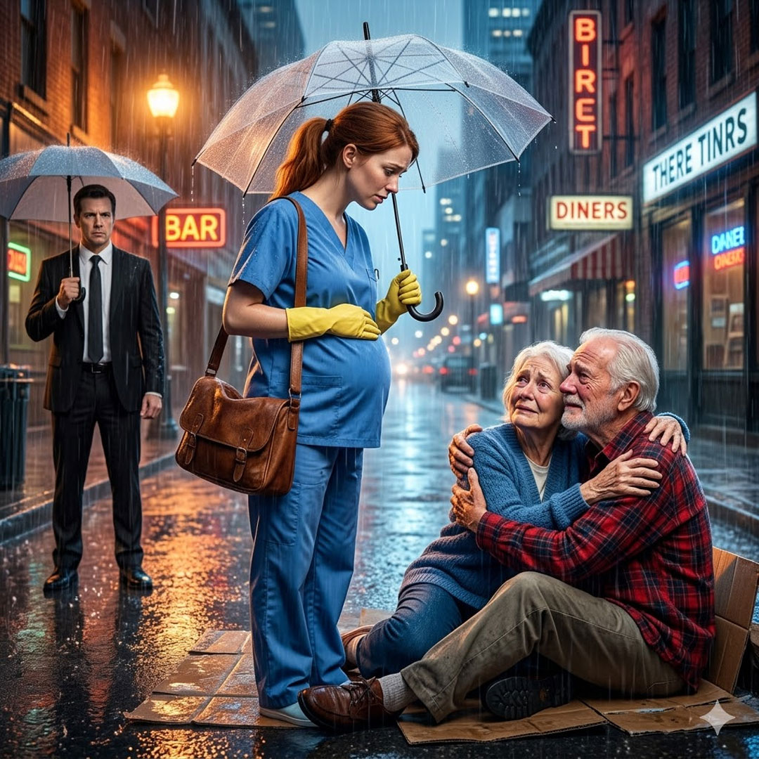 The Pregnant Widow Who Opened Her Door To A Homeless Elderly Couple — And Changed Her Life Forever