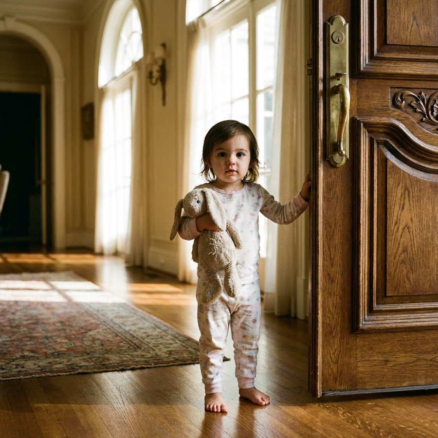 The Maid’s Toddler Kept Waiting Outside My Bedroom Door Every Morning. The Reason Broke My Heart And Changed My Life Forever.