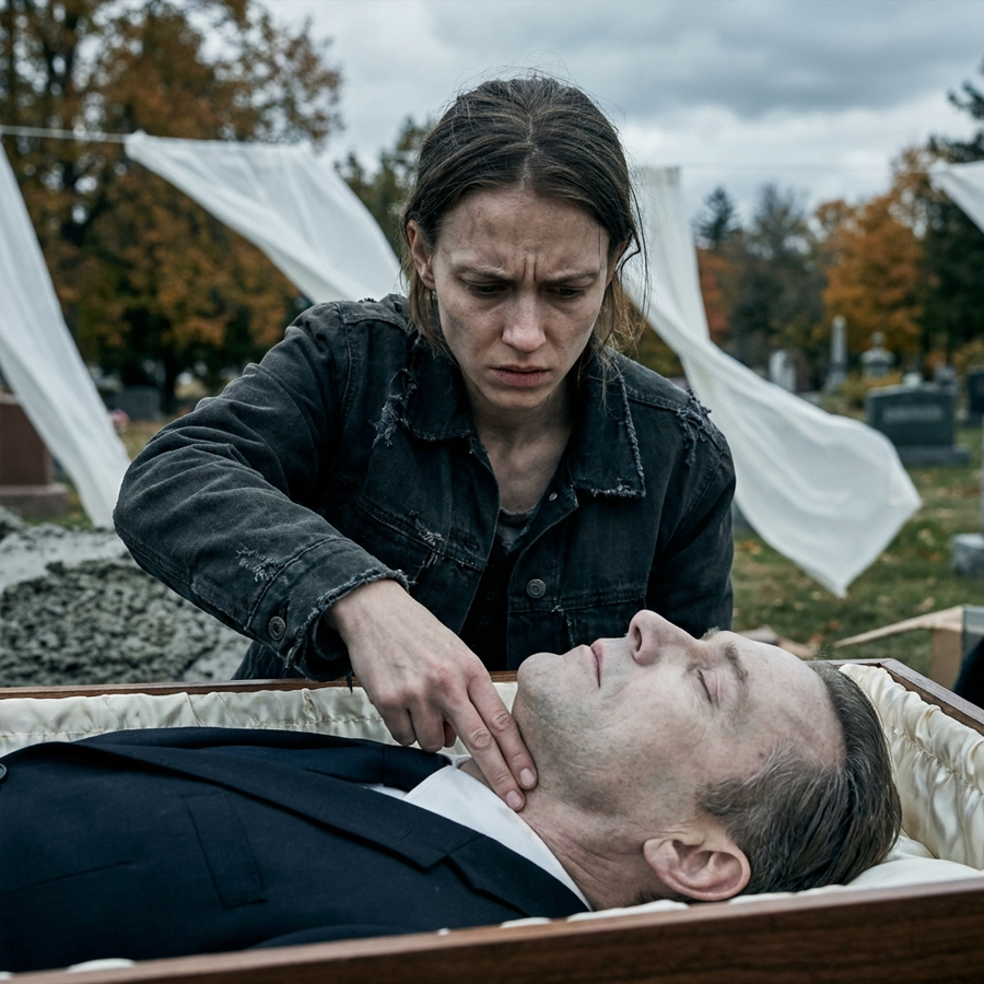 She Walked Into the Funeral and Demanded They Look Inside the Closed Casket