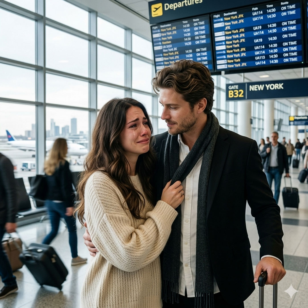 She Asked A Stranger For A Hug At The Airport After Her Boyfriend Dumped Her — Three Days Later She Discovered He Was A Billionaire