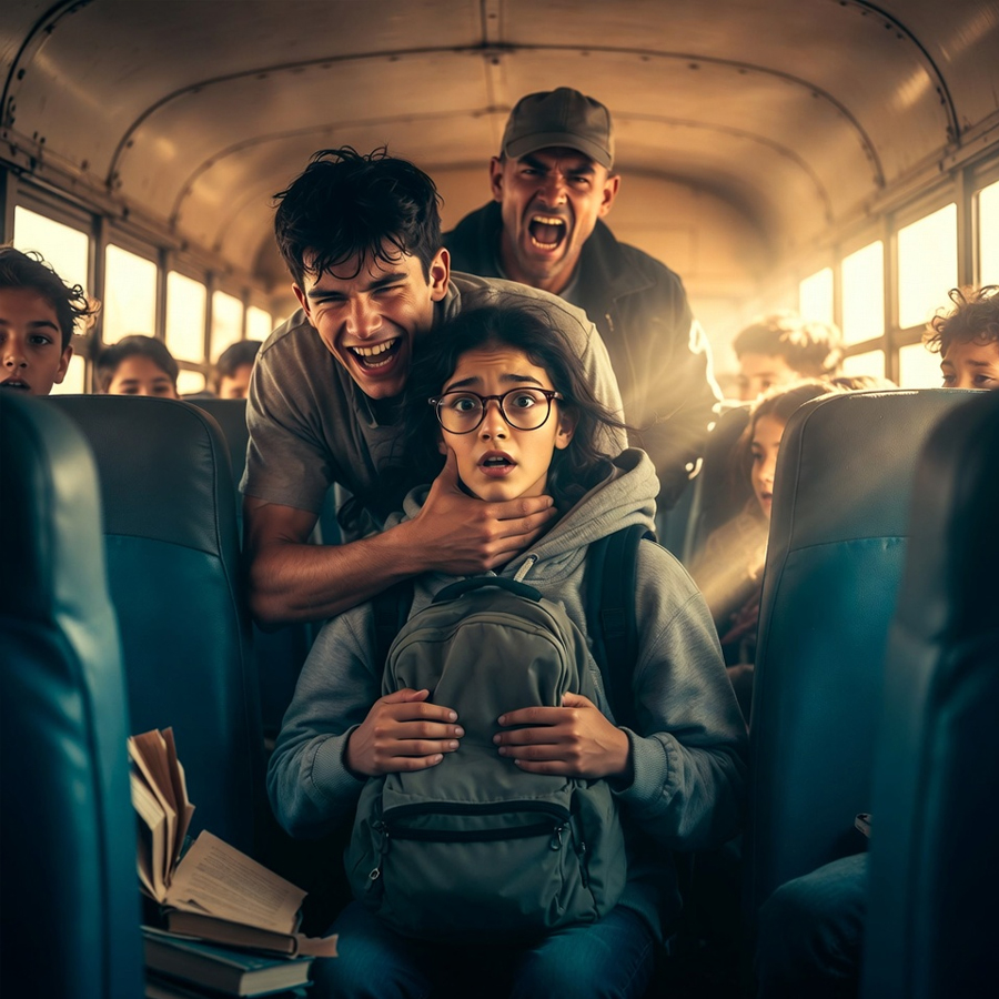 The School Bully Grabbed Her Neck. Her SWAT Father Sat Rows Behind And Watched