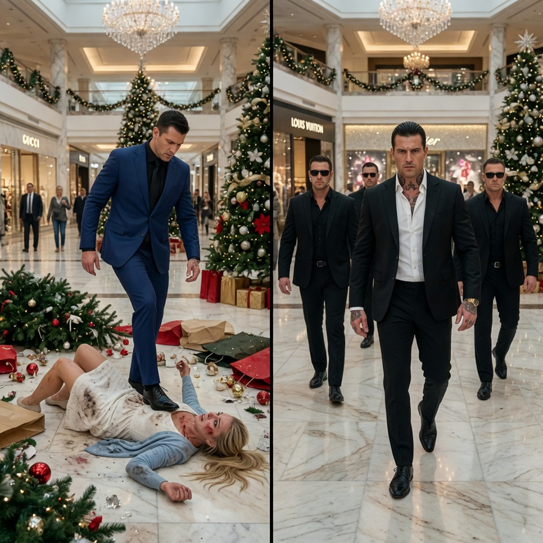 The Woman He Kicked to the Floor Was No Longer the Girl He Destroyed