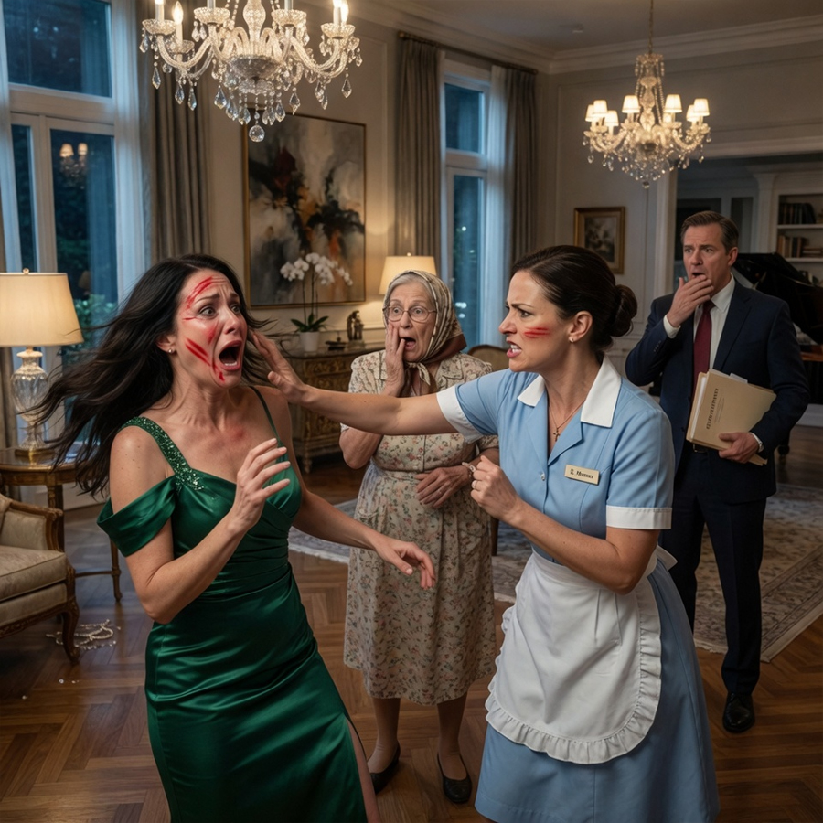 The Slap That Shook the Mansion: A Maid’s Courage, a Son’s Blindness, and the True Price of Arrogance
