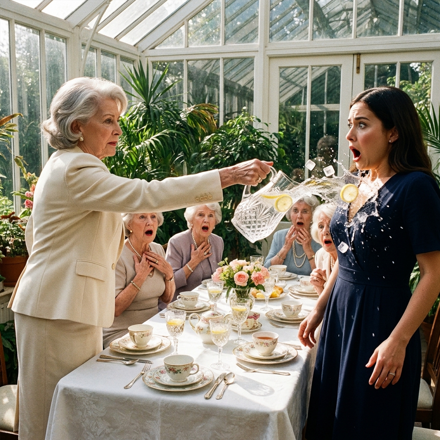 A wealthy mother tried to ruin her son’s middle-class fiancée at tea. Then an unexpected visitor arrived with a financial document that changed everything.