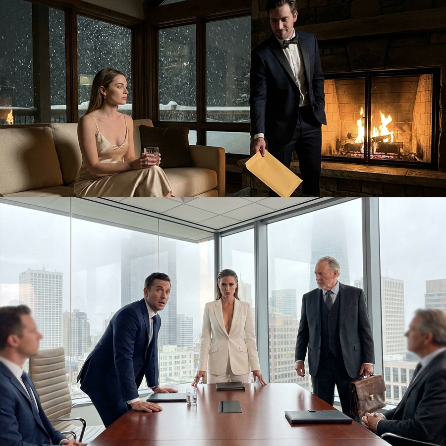 When an arrogant tech CEO handed his quiet wife divorce papers on Christmas Eve, he didn’t realize she secretly owned the investment firm controlling his empire.