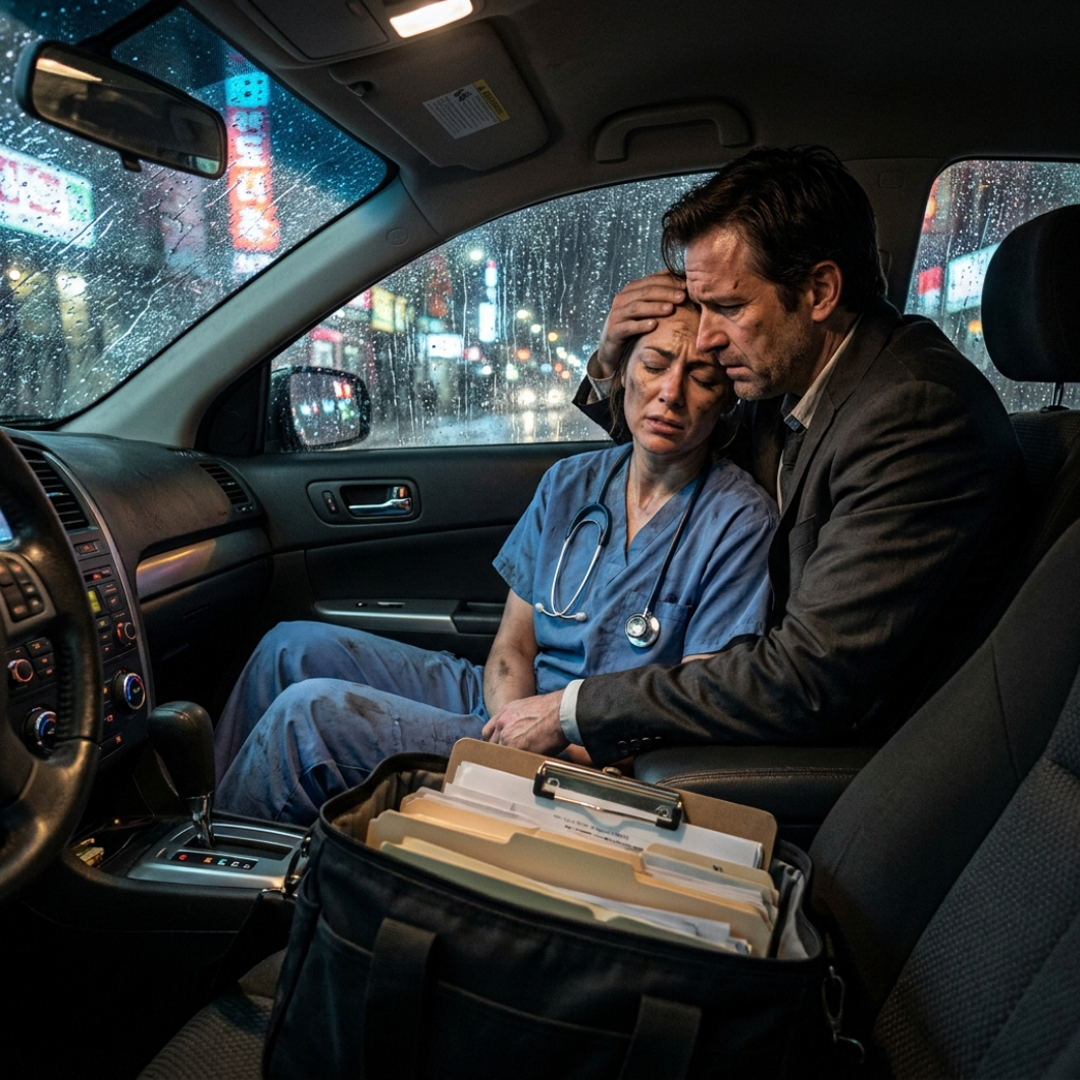 The Nurse Who Entered the Wrong Billionaire’s Car and Carried the Evidence That Could Destroy His Family