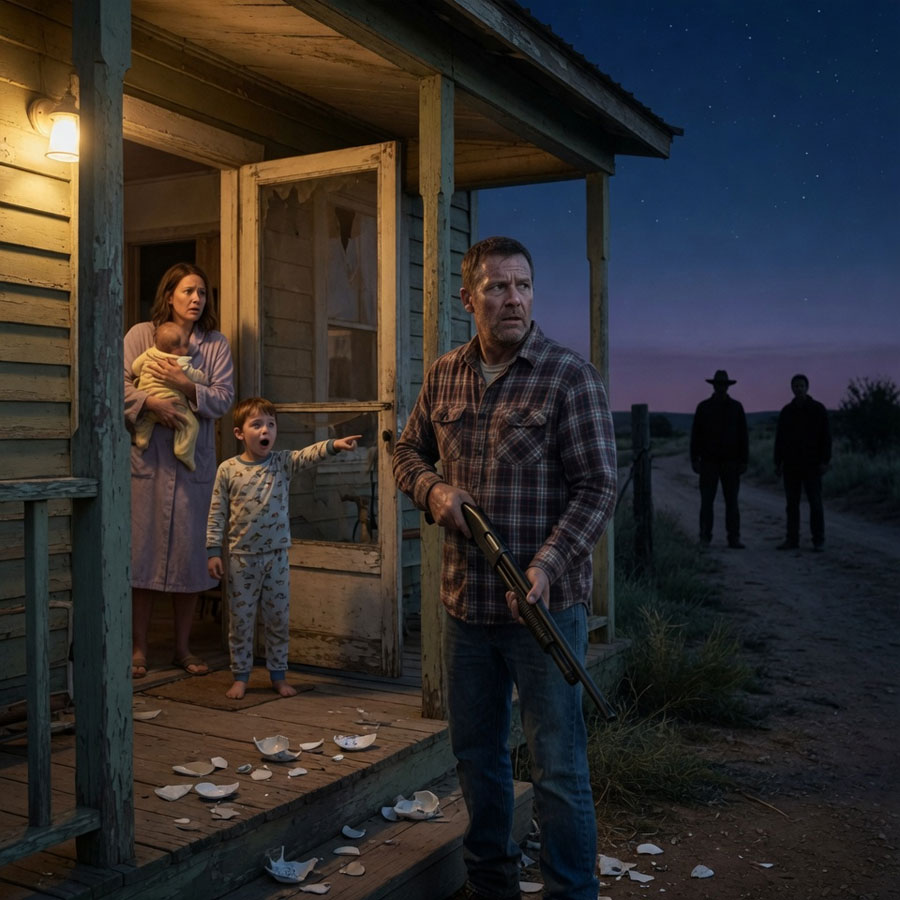 The Scraps Bucket and the Shotgun: How a Starving Family Saved a Broken Rancher
