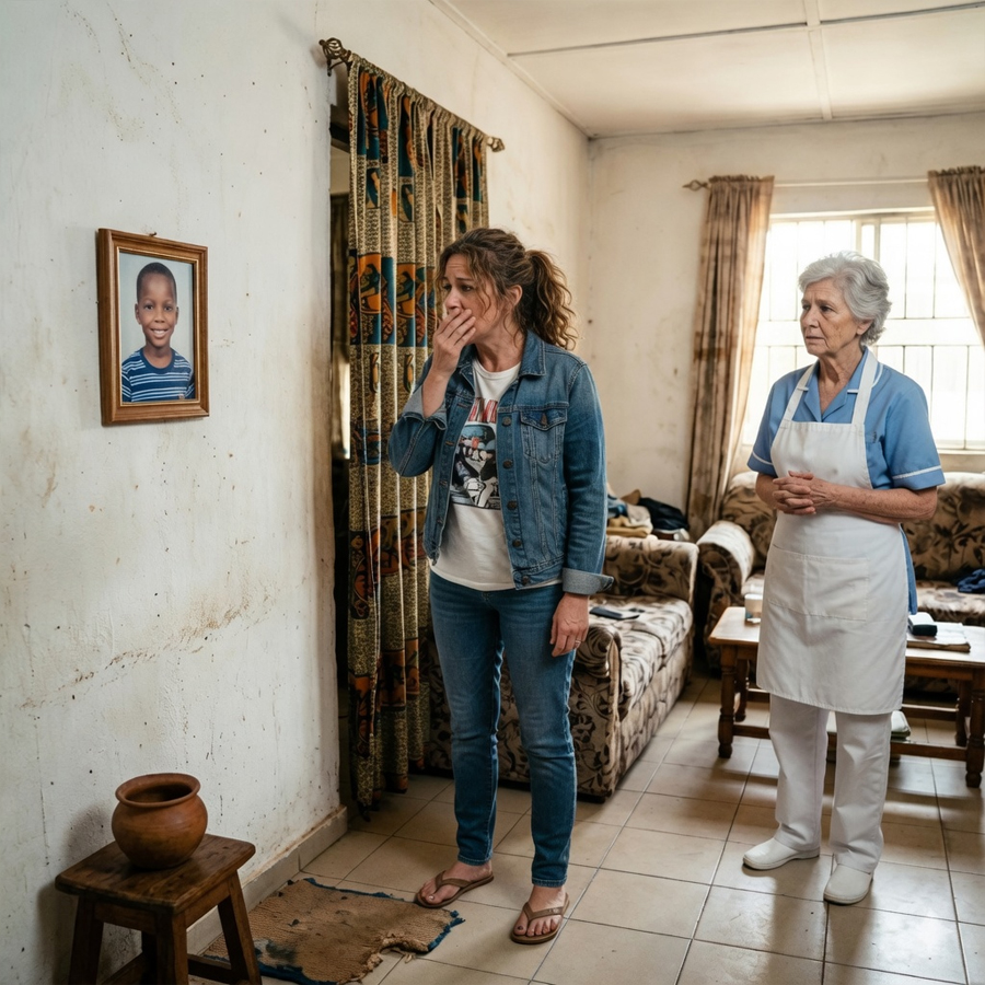 A billionaire finds the photo of her son, missing for 10 years, in her maid’s house.