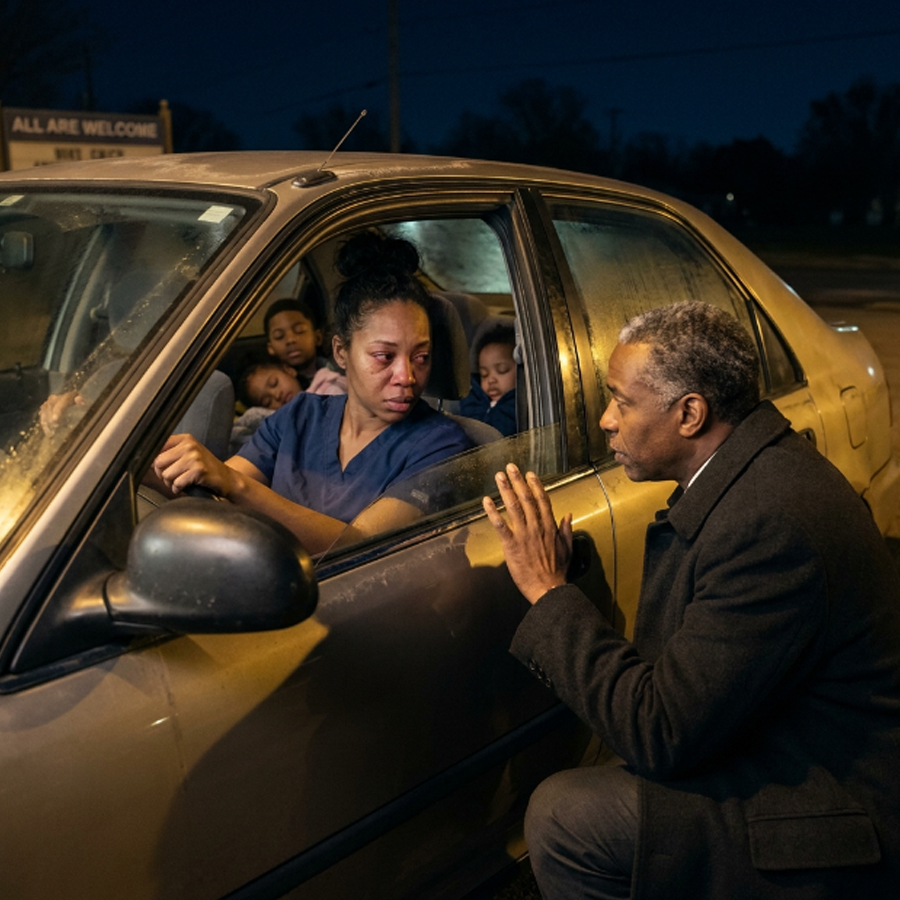 A Single Mother Slept in Her Car for Six Nights – Then a Billionaire’s Driver Knocked
