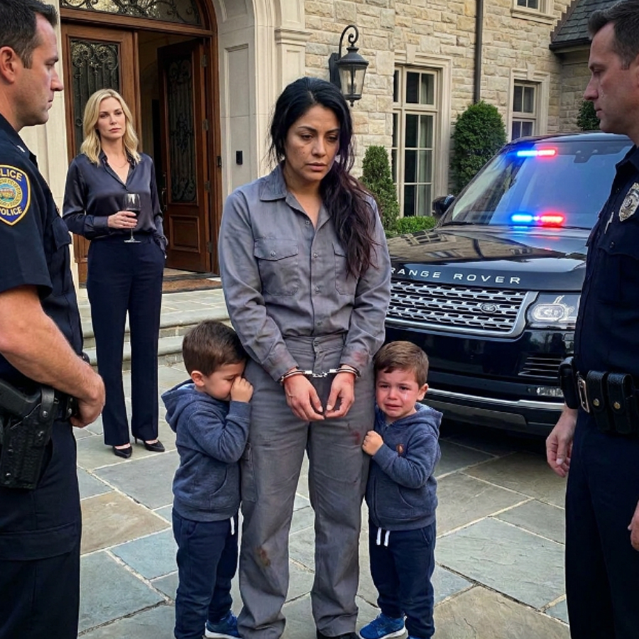 He Watched His Housekeeper Being Arrested—Then His Son Said Three Words That Changed Everything
