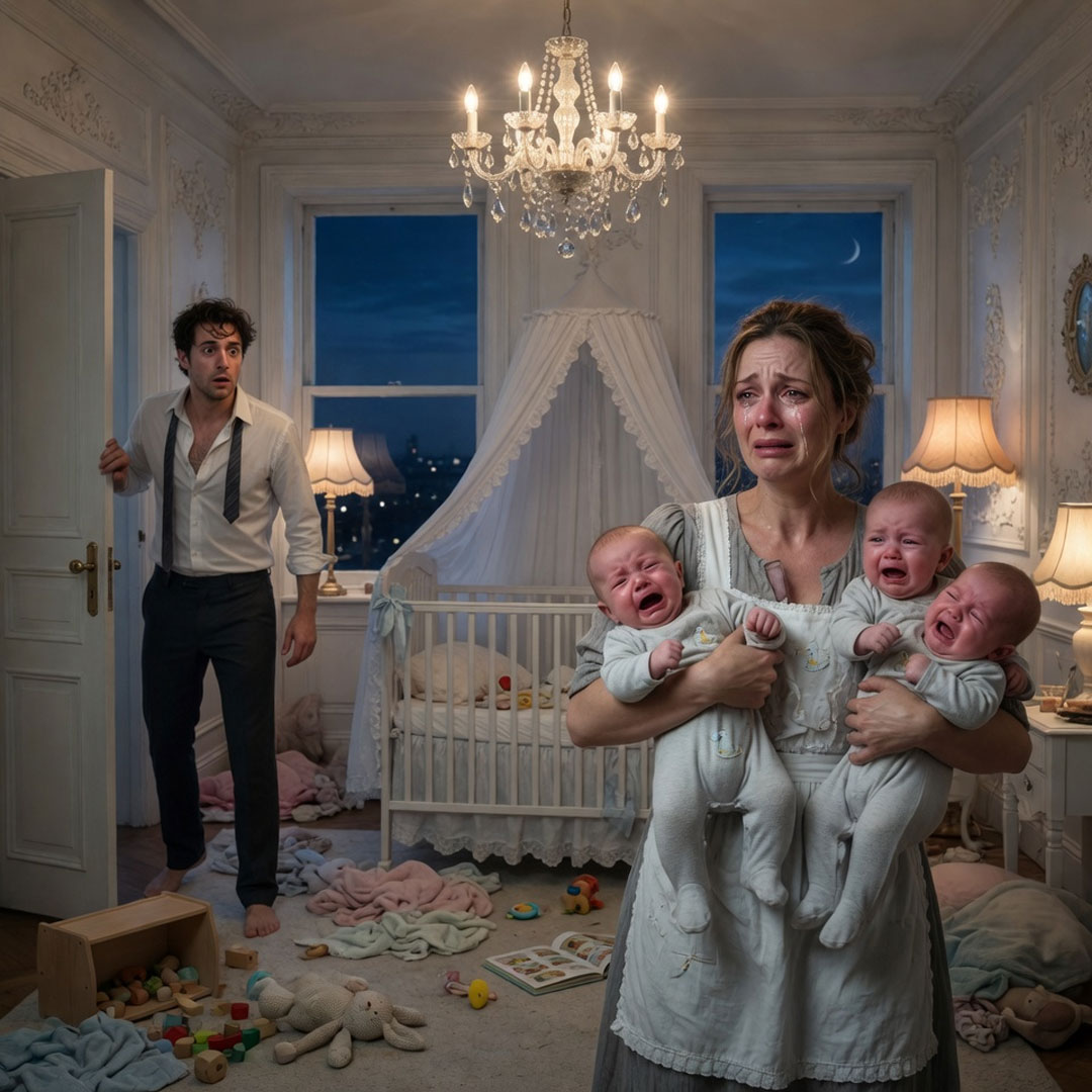 The Cleaner Who Held Four Crying Babies And Taught A Millionaire How To Grieve