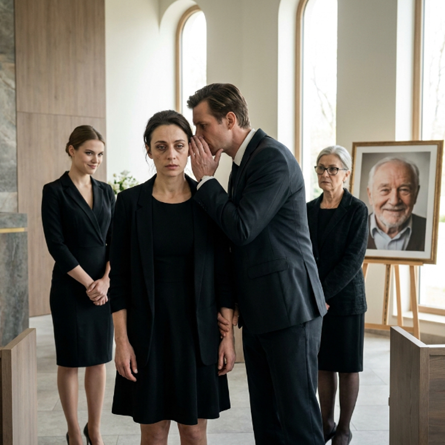 At Her Father’s Funeral, Her Husband Mocked Her – Then the Will Was Read