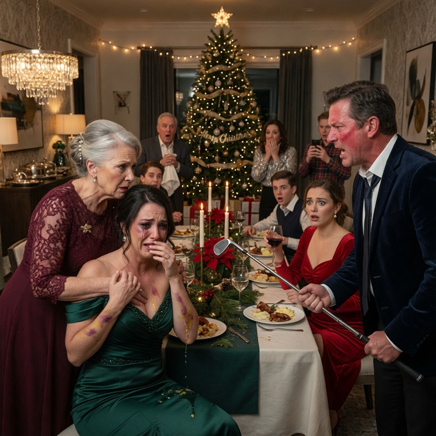 My mother-in-law held me down while my husband beat me on Christmas Eve; they abandoned me injured at a terminal: “your place already belongs to someone else.”